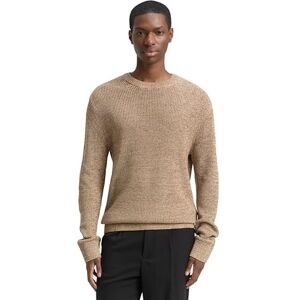 TOM TAILOR Denim herrtröja, 25380 – brun tonal stickad mouline, XS TOM TAILOR Denim herrtröja, 25380 – brun tonal stickad mouline, XS