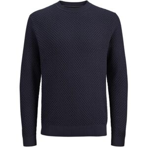 JACK & JONES Jprblubarkley stickad crew neck Ch, natthimmel, L JACK & JONES Jprblubarkley stickad crew neck Ch, natthimmel, L