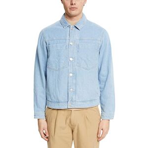 ESPRIT Herr 013EE2G307 jacka, 903/BLUE Light WASH, S, 903/blå lätt tvätt, S ESPRIT Herr 013EE2G307 jacka, 903/BLUE Light WASH, S, 903/blå lätt tvätt, S