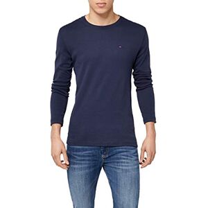 Tommy Jeans herr långärmad tröja TJM original långärmad, blå, XS Tommy Jeans herr långärmad tröja TJM original långärmad, blå, XS
