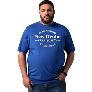 Men Plus Män Plus herr stora storlekar överdimensionerade herrkläder L-8XL män + t-shirt, magpassform, tryck, halv ärm, upp till 8 XL 840180, Koboltblå, 3XL Men Plus Män Plus herr stora storlekar överdimensionerade herrkläder L-8XL män + t-shirt, magpassform, tryck, halv ärm, upp till 8 XL 840180, Koboltblå, 3XL