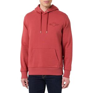 GANT REG Tonal Shield Hoodie, Modern rost, M GANT REG Tonal Shield Hoodie, Modern rost, M