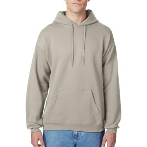 Hanes EcoSmart huvtröja i fleece, pullover med huva (stor och lång tillgänglig), Sand, XXL Hanes EcoSmart huvtröja i fleece, pullover med huva (stor och lång tillgänglig), Sand, XXL