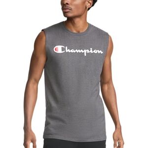 Champion grafisk tröja för män muskelskjorta, Granit ljung, L Champion grafisk tröja för män muskelskjorta, Granit ljung, L
