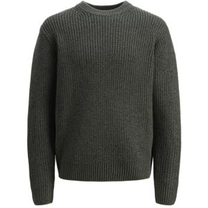 JACK & JONES Jorbleecker Knit Crew Neck Bf, Skogsriver, M JACK & JONES Jorbleecker Knit Crew Neck Bf, Skogsriver, M
