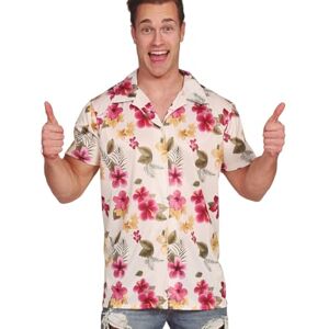 FIESTAS GUIRCA Hawaiiansk blommig skjorta för män FIESTAS GUIRCA Hawaiiansk blommig skjorta för män