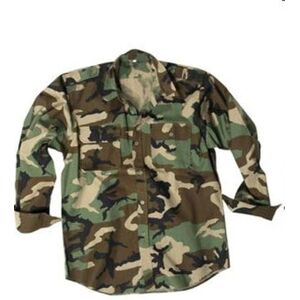 Mil-Tec Ripstop Woodland blus blandad Mil-Tec Ripstop Woodland blus blandad