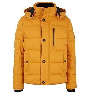 TOM TAILOR Herr Pufferjacka med avtagbar huva 1032486, 10680 Flame Brown, XL TOM TAILOR Herr Pufferjacka med avtagbar huva 1032486, 10680 Flame Brown, XL