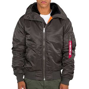 Alpha Industries MA-1 Bomberjacka med huva för män Black Olive Alpha Industries MA-1 Bomberjacka med huva för män Black Olive