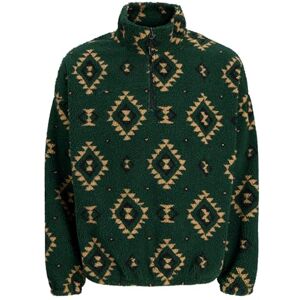 JACK & JONES Joreddie Teddy halv dragkedja Hn T25, Pine Grove, L JACK & JONES Joreddie Teddy halv dragkedja Hn T25, Pine Grove, L