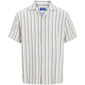 JACK & JONES Jorcoba Stripe Resort Shirt Ss Sn Pls, Celadon Tint, 5XL JACK & JONES Jorcoba Stripe Resort Shirt Ss Sn Pls, Celadon Tint, 5XL