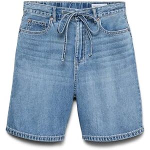 VERO MODA Vmvilla Mr Bermuda DNM shorts Li3133, Ljusblå denim, S VERO MODA Vmvilla Mr Bermuda DNM shorts Li3133, Ljusblå denim, S