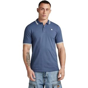 G-STAR RAW Dunda Slim Stripe pikétröja, Blå (vintage indigo D17127-5864-g278), XS G-STAR RAW Dunda Slim Stripe pikétröja, Blå (vintage indigo D17127-5864-g278), XS