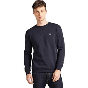 Lee Enfärgad Crew Sweatshirt för män, Blue (Midnight Navy Ma), XL Lee Enfärgad Crew Sweatshirt för män, Blue (Midnight Navy Ma), XL