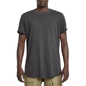 G-STAR RAW Text back gr overdyed lash r t, Svart (Dk Black Gd D25971-2653-b564), XL G-STAR RAW Text back gr overdyed lash r t, Svart (Dk Black Gd D25971-2653-b564), XL