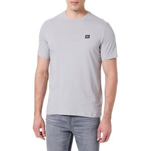 Calvin jeans herr SS badge 30S jersey klassisk TEE LV04RC272G t-shirts, grå (formell grå) S, Grå (formell grå), S Calvin jeans herr SS badge 30S jersey klassisk TEE LV04RC272G t-shirts, grå (formell grå) S, Grå (formell grå), S