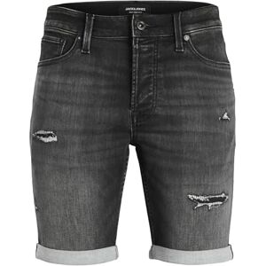 JACK & JONES Jjirick Jjicon shorts Ge 622 I.K Ss24 Sn, Svart denim, L JACK & JONES Jjirick Jjicon shorts Ge 622 I.K Ss24 Sn, Svart denim, L