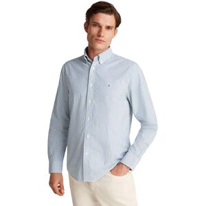 Tommy Hilfiger herr Flex POPLIN klassisk STP RF tröja MW0MW37549 L/S skjorta, blå, XS, Blå (Nouveau Grön/Multi), XS Tommy Hilfiger herr Flex POPLIN klassisk STP RF tröja MW0MW37549 L/S skjorta, blå, XS, Blå (Nouveau Grön/Multi), XS
