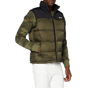 Schott NYC Utahv jacka för män, kaki, S Schott NYC Utahv jacka för män, kaki, S
