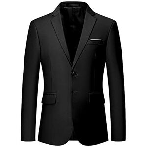 Catheive Blazer for Men Slim Fit Suit Jacket Sport Coats Formal Dress Jacket 2 Button Black Catheive Blazer for Men Slim Fit Suit Jacket Sport Coats Formal Dress Jacket 2 Button Black