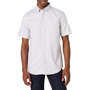 Amazon Essentials Herr normal passform kortärmad stretch Oxford skjorta med ficka, ljusgrå, X-Large Amazon Essentials Herr normal passform kortärmad stretch Oxford skjorta med ficka, ljusgrå, X-Large