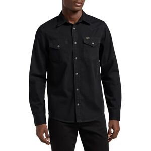 Lee Regular western skjorta, svart, 4XL Lee Regular western skjorta, svart, 4XL