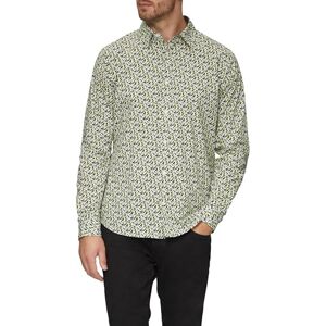 s.Oliver skjorta långärmad, heltryck, 01a1, XL s.Oliver skjorta långärmad, heltryck, 01a1, XL