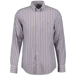 GANT REG POPLIN randig skjorta, vinröd, S GANT REG POPLIN randig skjorta, vinröd, S