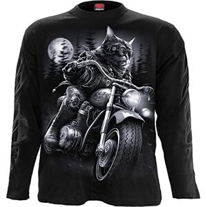 Spiral Nine Lives Långärmad T-shirt Svart, Svart, XXL Spiral Nine Lives Långärmad T-shirt Svart, Svart, XXL