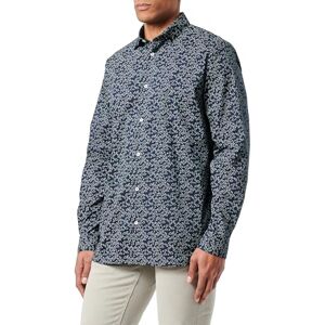 s.Oliver Långärmad herrskjorta, slim fit, blå, XXL, blå, XXL s.Oliver Långärmad herrskjorta, slim fit, blå, XXL, blå, XXL