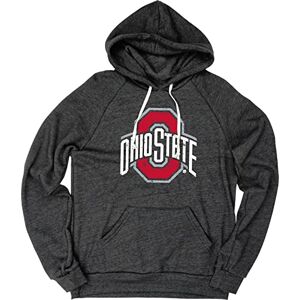 Blue 84 Herr NCAA Officiell licensierad produkt Tri-Blend Hoodie Vintage Icon Team färg huvtröja tröja, lagfärg, small Blue 84 Herr NCAA Officiell licensierad produkt Tri-Blend Hoodie Vintage Icon Team färg huvtröja tröja, lagfärg, small