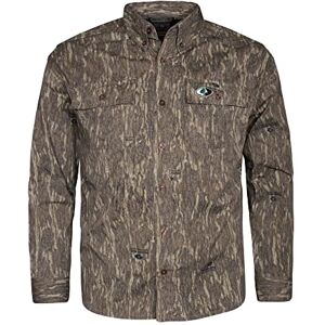 Mossy Oak Mossy ek unisex kamouflage bomull kvarn 2,0 jaktskjorta långärmad botten, stor Mossy Oak Mossy ek unisex kamouflage bomull kvarn 2,0 jaktskjorta långärmad botten, stor