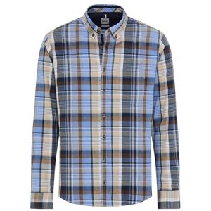 Brax Light Flanell Check skjorta för män, 25 Baltic, L Brax Light Flanell Check skjorta för män, 25 Baltic, L