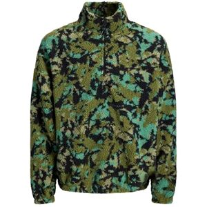 JACK & JONES Jorskin teddy halv dragkedja Hn T25, Pirat svart, L JACK & JONES Jorskin teddy halv dragkedja Hn T25, Pirat svart, L