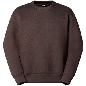 The North Face Crew Neck Relaxed Tröja för män, Smokey Brown Heather, L The North Face Crew Neck Relaxed Tröja för män, Smokey Brown Heather, L