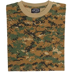 Mil-Tec herr-t-shirt, NVA-kamouflage Digital skogsmark S Mil-Tec herr-t-shirt, NVA-kamouflage Digital skogsmark S