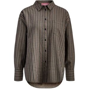 JACK & JONES Jxjamie Check Flannel Ls Shirt WVN, Skiffer svart, XL JACK & JONES Jxjamie Check Flannel Ls Shirt WVN, Skiffer svart, XL