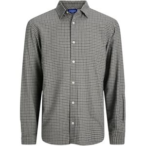 JACK & JONES Jorjoshua Flannel Check Shirt Ls Ln, VÄGROR, L JACK & JONES Jorjoshua Flannel Check Shirt Ls Ln, VÄGROR, L