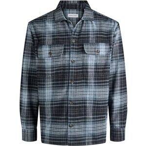 JACK & JONES Jjecharge Overshirt Ls Noos, Stormigt väder, S JACK & JONES Jjecharge Overshirt Ls Noos, Stormigt väder, S
