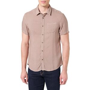 Teddy Smith C- arlric MC skjorta herr, Beige färg, L Teddy Smith C- arlric MC skjorta herr, Beige färg, L