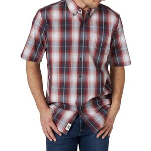 Wrangler Authentics Kortärmad klassisk vävd skjorta för män, L Wrangler Authentics Kortärmad klassisk vävd skjorta för män, L