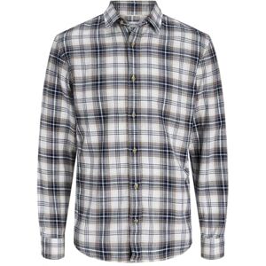 JACK & JONES Jjedover Check Shirt Ls Sn, Molndansare, XL JACK & JONES Jjedover Check Shirt Ls Sn, Molndansare, XL