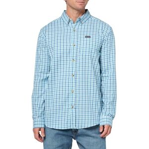 Columbia Rapid Rivers II långärmad skjorta för män, Vintage Blue Trail Crossing Gingham, XXL Columbia Rapid Rivers II långärmad skjorta för män, Vintage Blue Trail Crossing Gingham, XXL