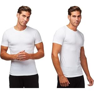 Boss Komfort T-shirt för män, Vit, L/XL Boss Komfort T-shirt för män, Vit, L/XL