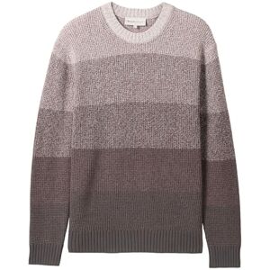 TOM TAILOR Denim herrtröja, 37080 – ljusgrå vit röd lutning, XXL TOM TAILOR Denim herrtröja, 37080 – ljusgrå vit röd lutning, XXL