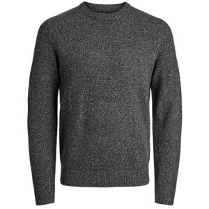 JACK & JONES Jprcclambsull stickad crew neck Sn, svart, S JACK & JONES Jprcclambsull stickad crew neck Sn, svart, S