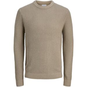 JACK & JONES Jjlink stickad crew neck, Porslin, XL JACK & JONES Jjlink stickad crew neck, Porslin, XL