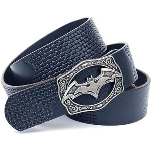 Crown Unisex läderbälte, svart, 80 Crown Unisex läderbälte, svart, 80