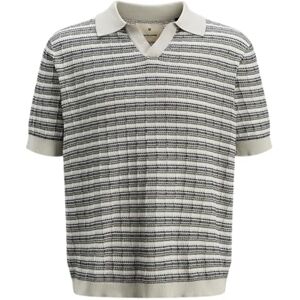 JACK & JONES herr Jprblujackson stickad struktur delad hals, Månslag, XS JACK & JONES herr Jprblujackson stickad struktur delad hals, Månslag, XS