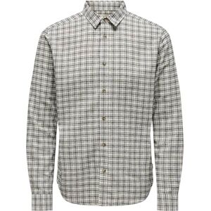 Only & Sons Onsgudmund Ls Checked Shirt Noos, Häger, XS Only & Sons Onsgudmund Ls Checked Shirt Noos, Häger, XS